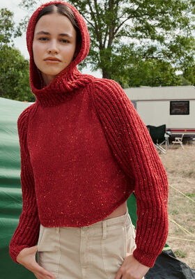 PULLOVER Landlust Soft Tweed 180 - Stickmönster (SE) från Lana Grossa