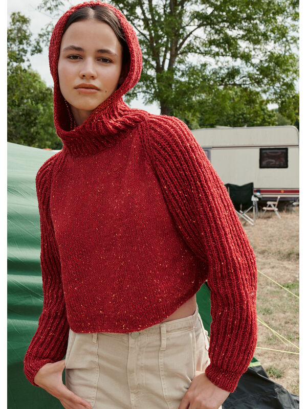 Lana Grossa PULLOVER Landlust Soft Tweed 180 - Stickmönster (SE)