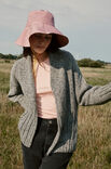 Lana Grossa CARDIGAN Landlust Soft Tweed 180 - Stickmönster (SE)