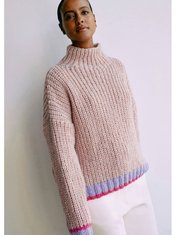 Lana Grossa PULLOVER Lala Berlin Lovely Cotton - Stickmönster (SE)