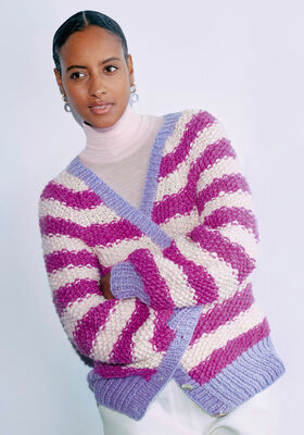 CARDIGAN Lala Berlin Flamy & Lala Berlin Lovely Cotton - Stickmönster (SE) från Lana Grossa