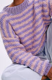 Lana Grossa PULLOVER Lala Berlin Flamy & Lala Berlin Lovely Cotton - Stickmönster (SE)