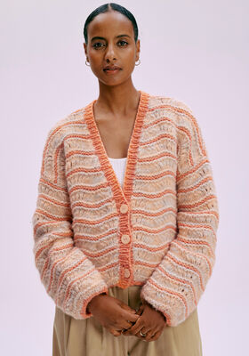 CARDIGAN Lala Berlin Smoothy & Lala Berlin Lovely Cotton - Stickmönster (SE) från Lana Grossa