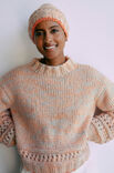 Lana Grossa PULLOVER Lala Berlin Smoothy & Lala Berlin Lovely Cotton - Stickmönster (SE)