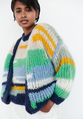 CARDIGAN Mohair Moda  - Stickmönster (DK) från Lana Grossa