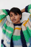 Lana Grossa CARDIGAN Mohair Moda  - Stickmönster (DK)