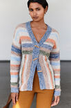 Lana Grossa CARDIGAN Setasuri & Ecopuno - Stickmönster (SE)