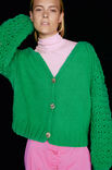 Lana Grossa RAGLANCARDIGAN Merino Cardato - Stickmönster (SE)