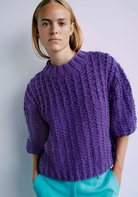 PULLOVER Merino Cardato - Stickmönster (SE) från Lana Grossa