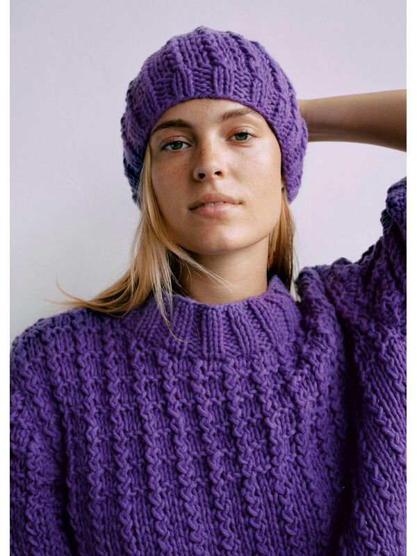 Lana Grossa MÖSSA Merino Cardato - Stickbeskrivning (SE)