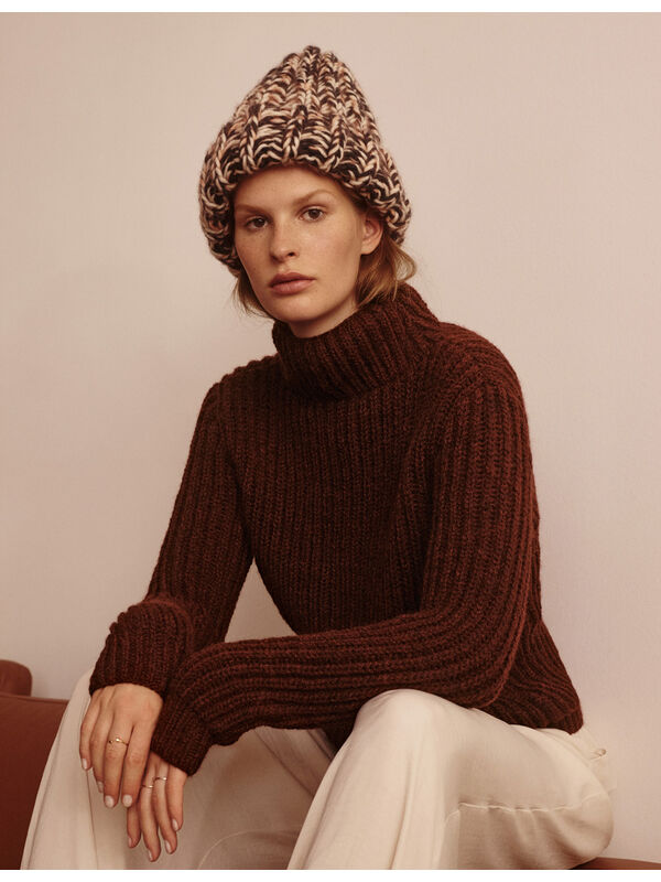 Lana Grossa PULLOVER Alta Moda Alpaca - Stickmönster (DK)