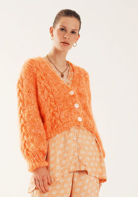 CARDIGAN Brigitte No. 3 - Stickmönster (DK) från Lana Grossa