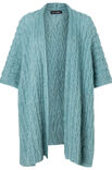 Lana Grossa PONCHO-SJAL LIFFEY Ecopuno & Silkhair - Stickmönster (DK)