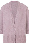 Lana Grossa CARDIGAN JOLENE Size Plus - Ecopuno & Silkhair - Stickmönster (DK)
