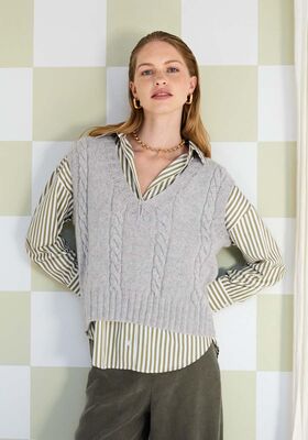 SLIPOVER Cashmere Pure - Stickmönster (SE) från Lana Grossa