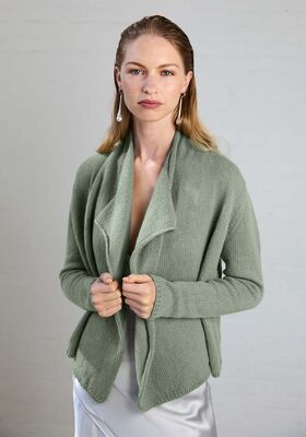 JACKA Cashmere Pure - Stickmönster (SE) från Lana Grossa