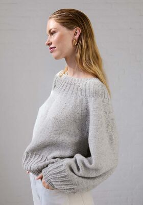 PULLOVER Cashmere Kiss - Stickmönster (SE) från Lana Grossa