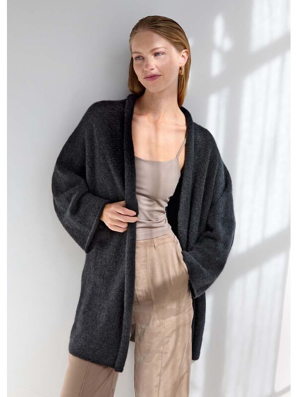 Lana Grossa KIMONOJACKA Cashmere Kiss - Stickmönster (DK)