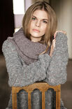 Lana Grossa RIBBSTICKAD RULLKRAGE Silkhair - Stickbeskrivning (DK)