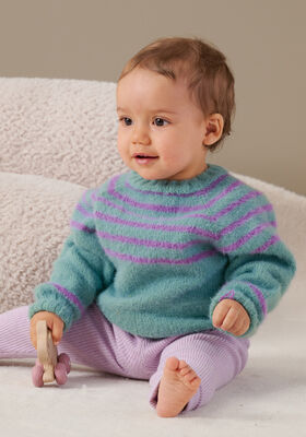 RAGLANPULLOVER Cosy Socks från Lana Grossa