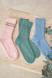 Lana Grossa SOCKOR MED GLITTER Cosy Socks & Brillino