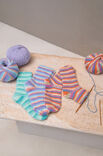 Lana Grossa BASIC-SOCKOR Cosy Socks Soft Stripes