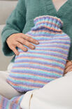Lana Grossa ÖVERDRAG TILL VÄRMEFLASKA Cosy Socks Multi Stripes