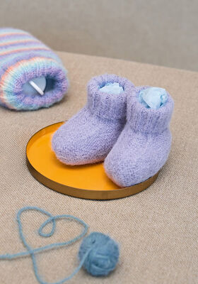 BABYSKO Cosy Socks från Lana Grossa