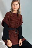 Lana Grossa PONCHO Alta Moda Alpaca  - Stickbeskrivning (DK)