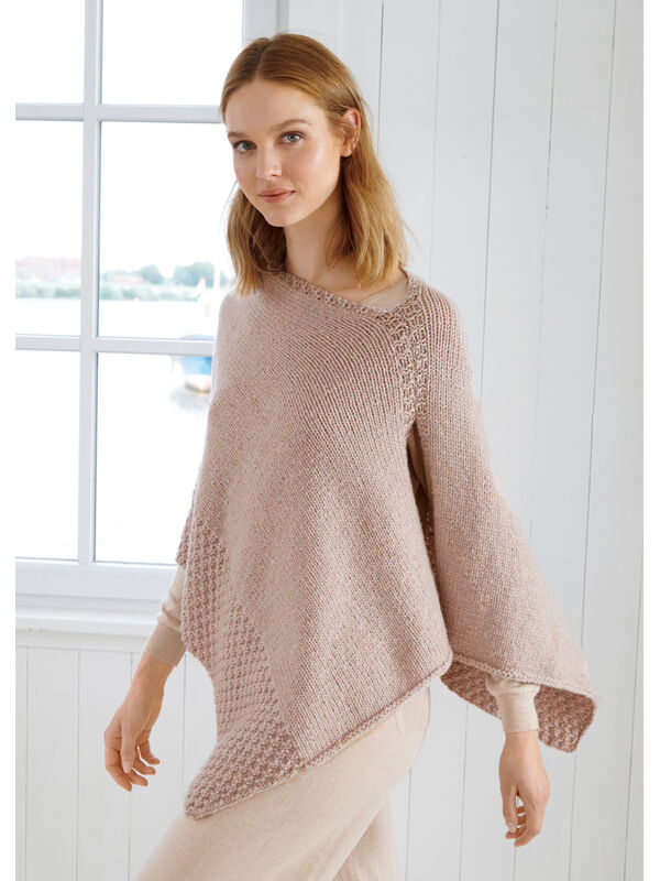 Lana Grossa PONCHO Alta Moda Cashmere 16 - Stickmönster (SE)