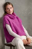Lana Grossa OVERSIZE-SLIPOVER Royal Alpaca - Stickmönster (SE)