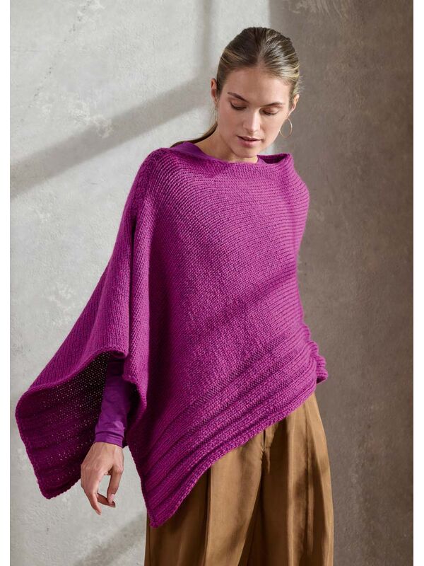 Lana Grossa PONCHO Cool Merino Big - Stickmönster (SE)