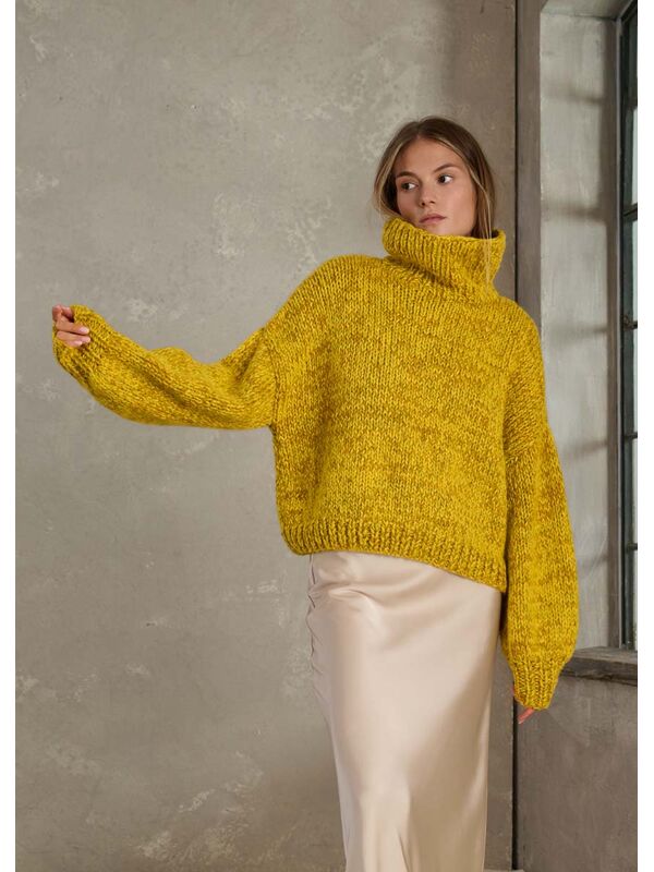 Lana Grossa PULLOVER Cool Merino & Superkid Seta & Alta Moda Alpaca - Stickmönster (SE)