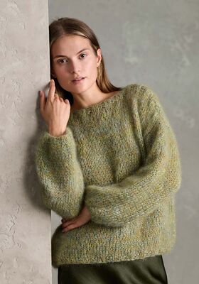 PULLOVER Silkhair - Stickmönster (SE) från Lana Grossa