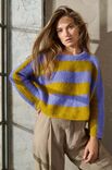 Lana Grossa KORT PULLOVER Alpaca Air - Stickmönster (SE)