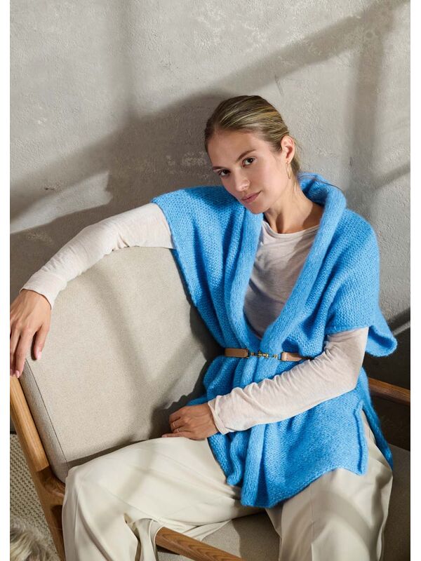 Lana Grossa VÄST Alpaca Air - Stickmönster (SE)