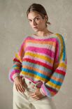 Lana Grossa PULLOVER Mohair Moda - Stickmönster (SE)
