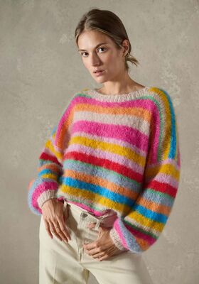 PULLOVER Mohair Moda - Stickmönster (SE) från Lana Grossa
