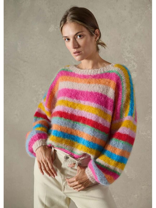 Lana Grossa PULLOVER Mohair Moda - Stickmönster (SE)