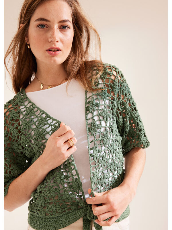 Lana Grossa VIRKAD BOLERO Elastico - Virkmönster (SE)