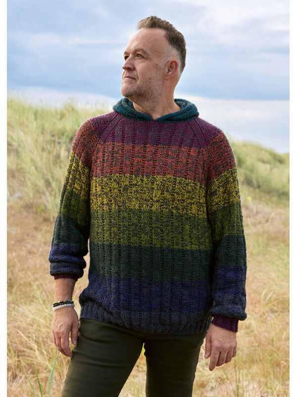 Lana Grossa PULLOVER Ecopuno & Merino Superiore - Stickmönster (SE)