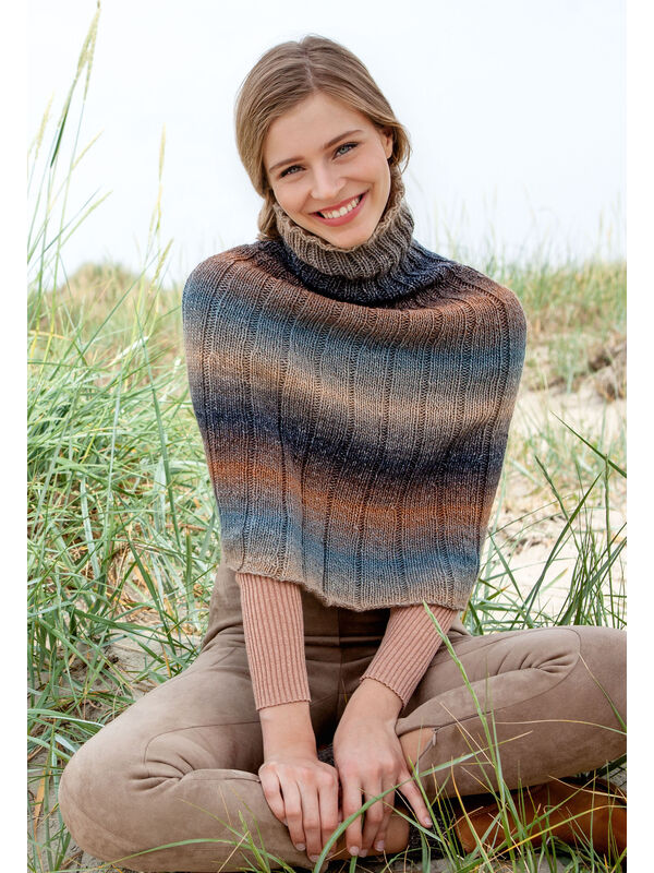 Lana Grossa PONCHO Gomitolo - Stickbeskrivning (SE)