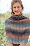 Lana Grossa PONCHO Gomitolo  - Stickbeskrivning (SE)