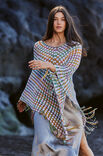 Lana Grossa VIRKAD PONCHO Gomitolo Selezione 3 & Alta Moda Cotolana - Stickmönster (SE)