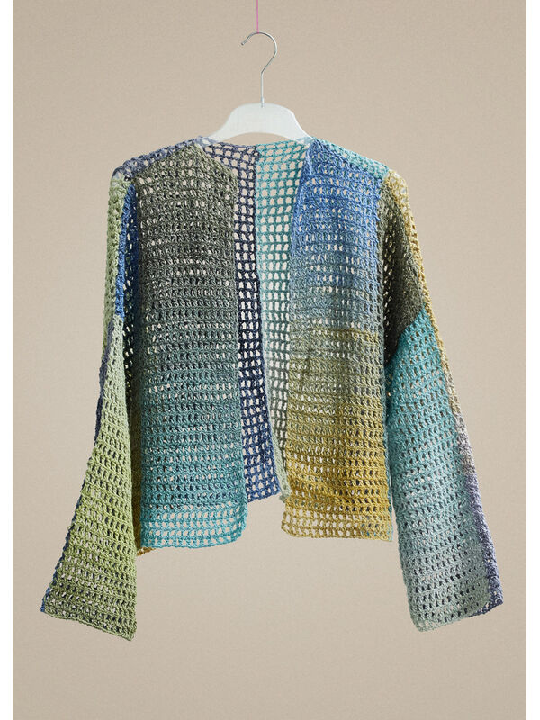 Lana Grossa VIRKAD CARDIGAN Gomitolo Versione - Virkmönster (SE)