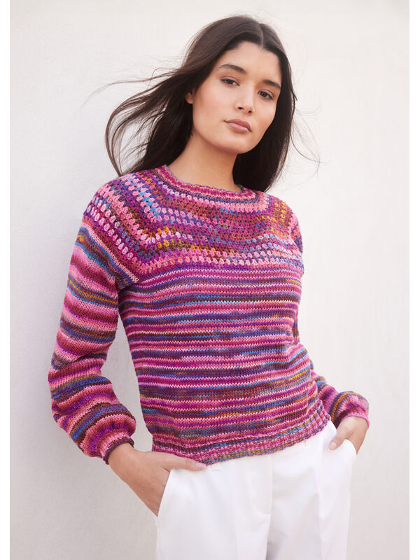 Lana Grossa PULLOVER Gomitolo Arco - Stickmönster (SE)