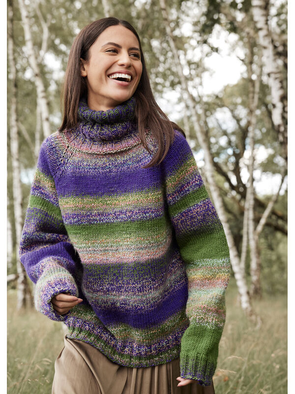Lana Grossa PULLOVER Gomitolo Fusione - Stickmönster (SE)