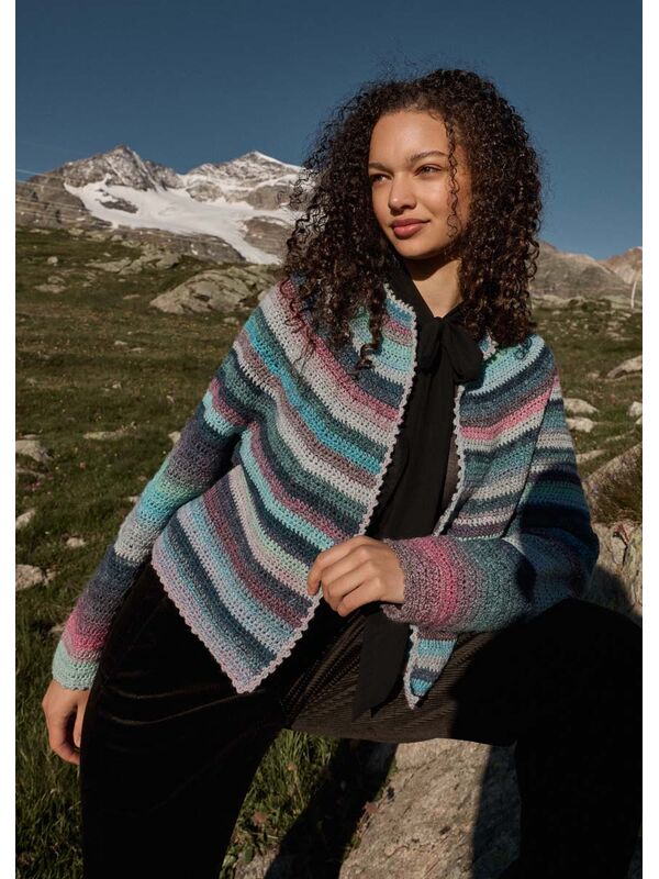 Lana Grossa VIRKAD JACKE Gomitolo Fumo