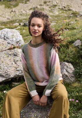 PULLOVER Gomitolo Fumo från Lana Grossa