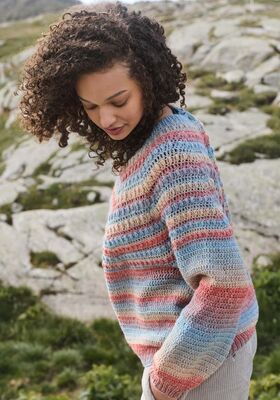 PULLOVER Gomitolo Gala från Lana Grossa